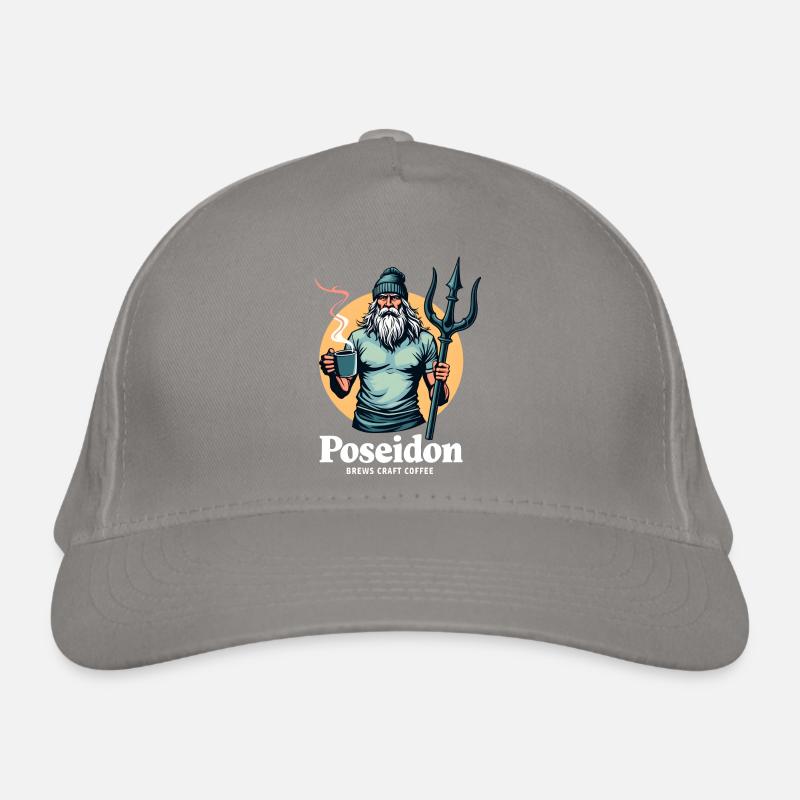 Poseidon brews Craft Coffee! Organic Baseball Cap