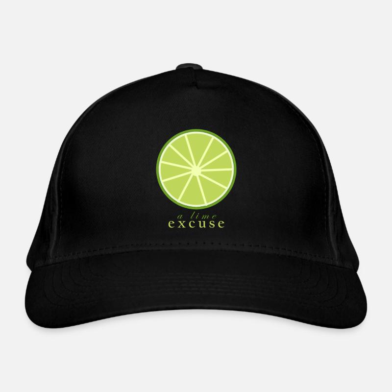 A Lime Excuse Organic Baseball Cap