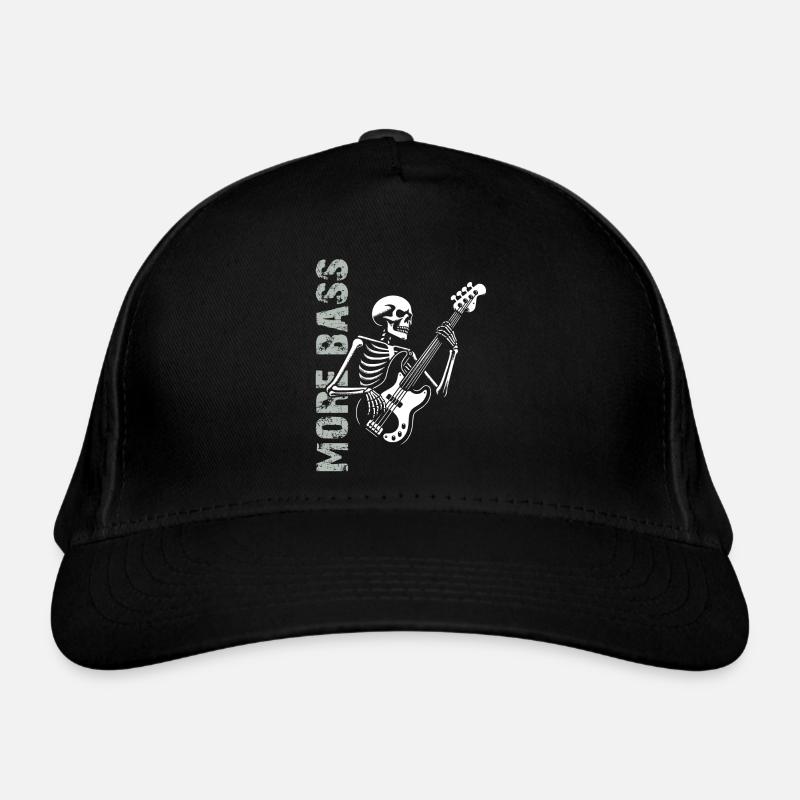 Plus Basse - Skeleton avec Basse Casquette classique bio