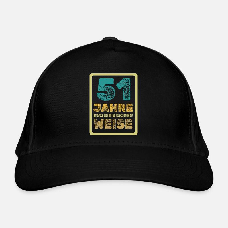 Alter 51 Bio-Baseballkappe
