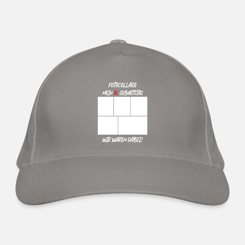 Anniversaire de 18 ans Casquette classique bio