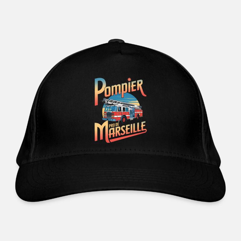 Pompier Pro de Marseille Casquette classique bio