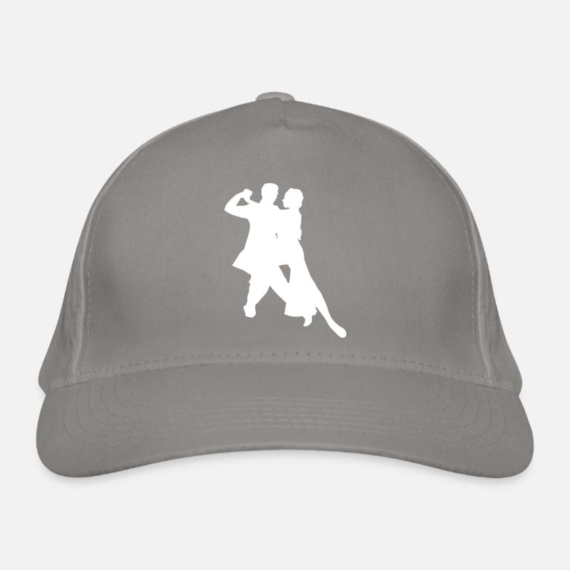 Elegant Dance Couple Silhouette Classical Dance Organic Baseball Cap