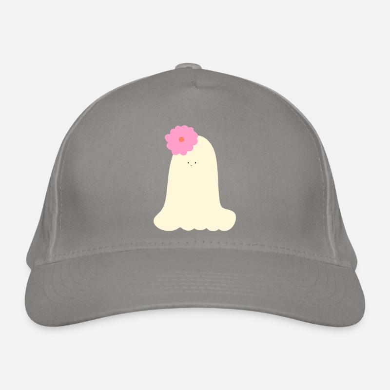 Playful Halloween Ghost Organic Baseball Cap