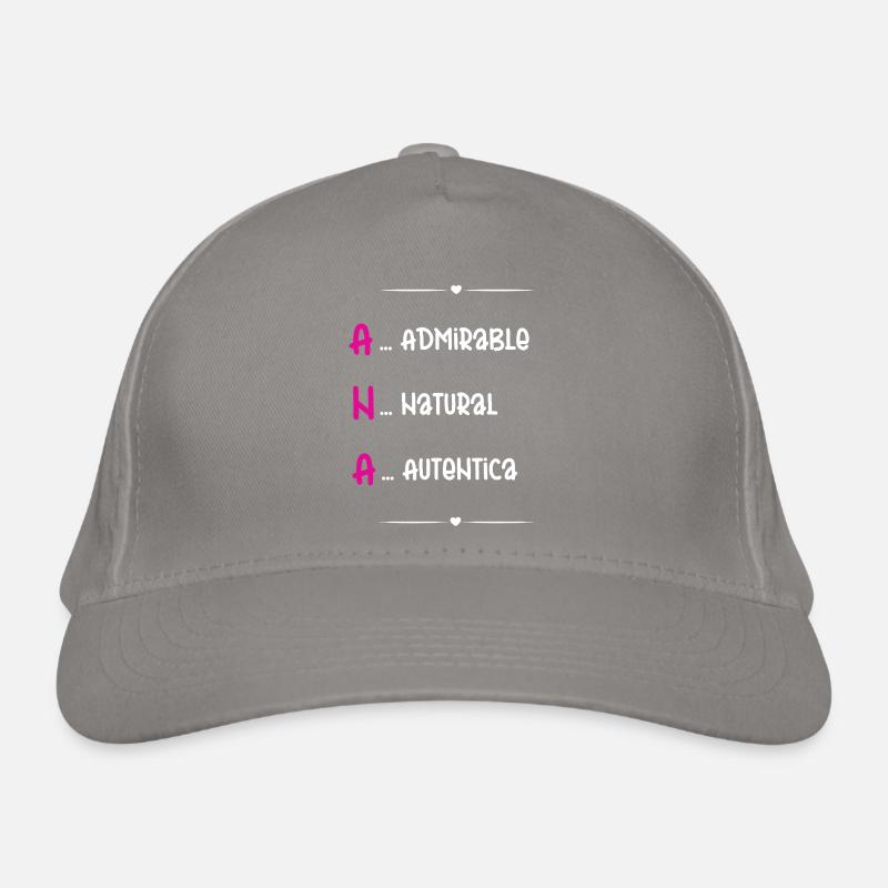 Personalized Gift Ana Organic Baseball Cap