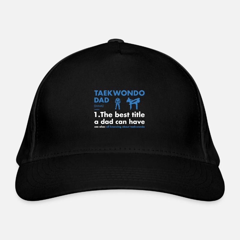Sport Dad Définition Taekwondo Casquette classique bio
