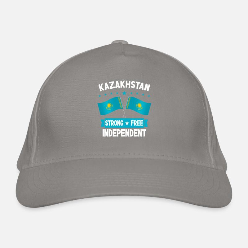 Kazakhstan Organic Baseball Cap