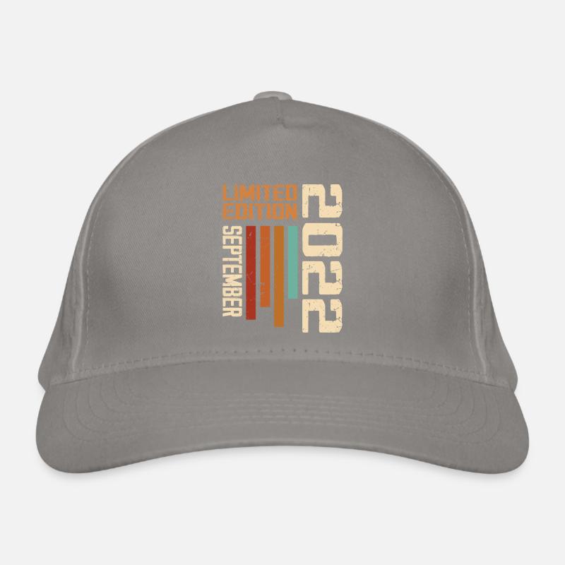 September 2022 Originelle Geschenkidee zum Geburtstag Bio-Baseballkappe