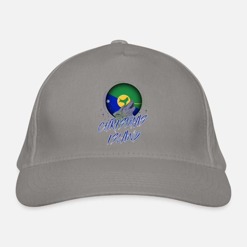 Weihnachtsinsel Bio-Baseballkappe