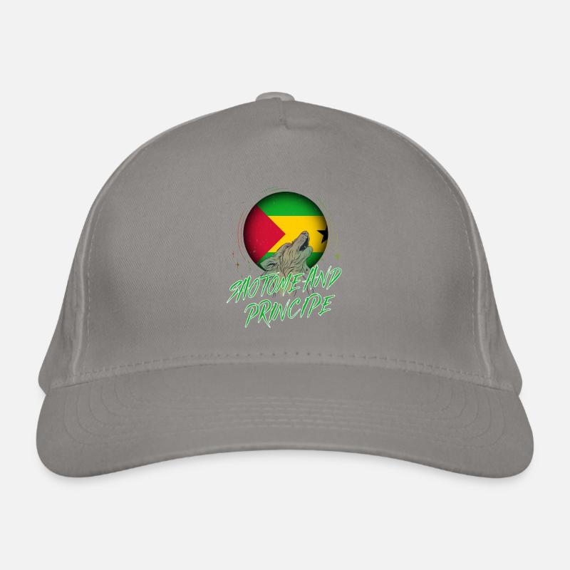 São Tomé und Príncipe Bio-Baseballkappe