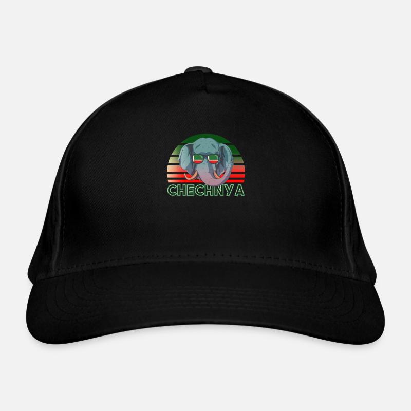 Tschetschenien Bio-Baseballkappe