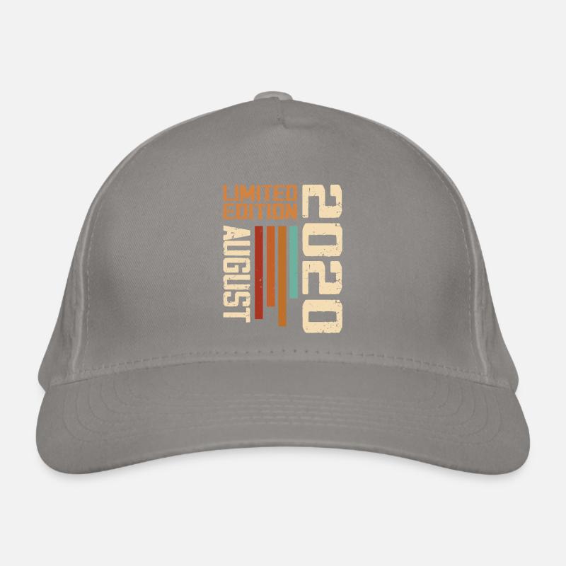 August 2020 Geburtstagsgeschenk August 2020 August Bio-Baseballkappe