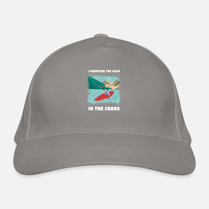 Je maintiens le calme dans le chaos Casquette classique bio
