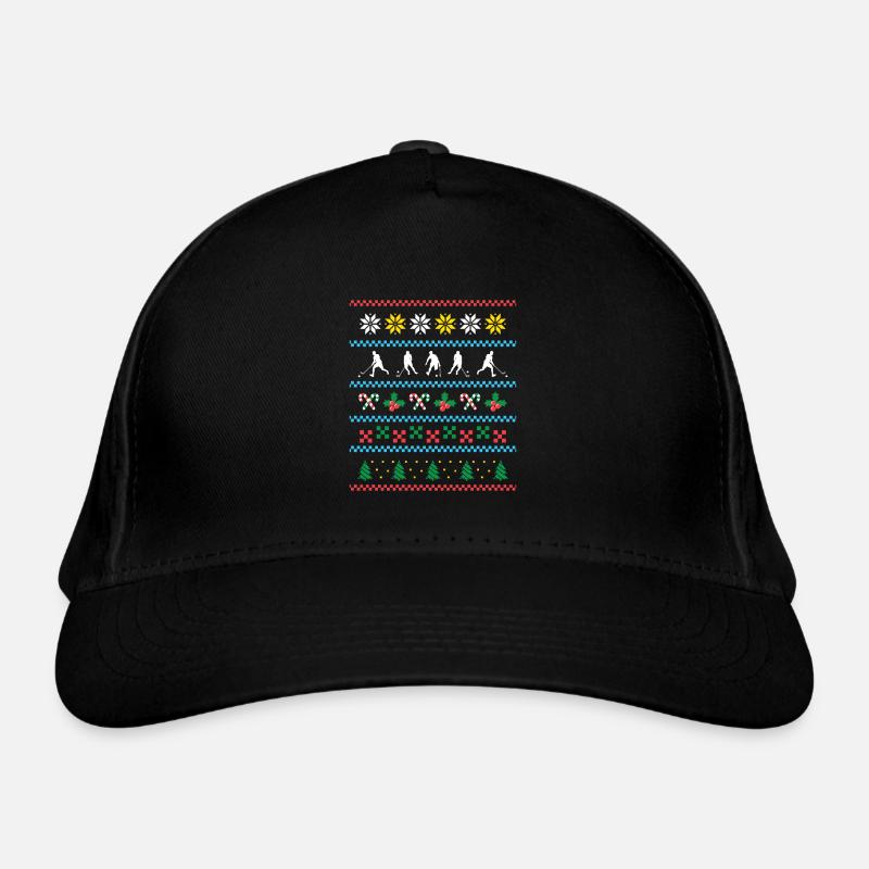 Sport X-Mas Noël Floorball Casquette classique bio