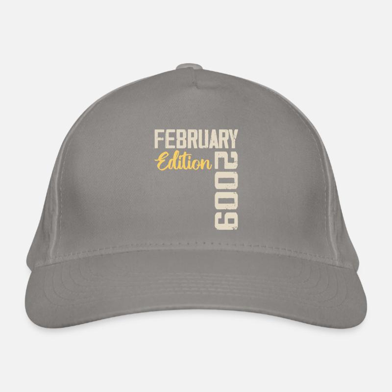 Février 2009 Anniversaire Février 2009 Rétro Casquette classique bio