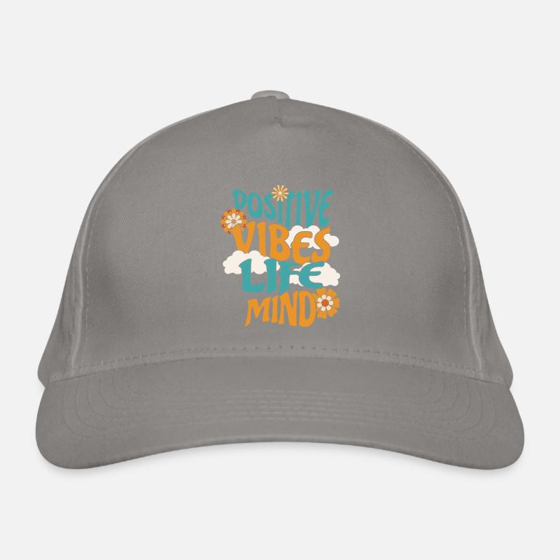 Retro Slogan Positive Woman Organic Baseball Cap