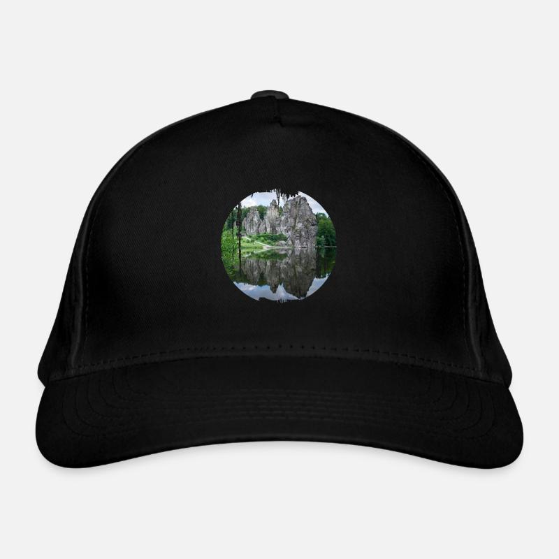 external stones Organic Baseball Cap