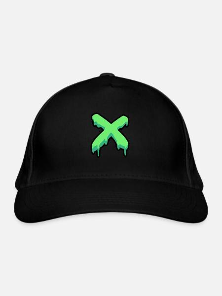 Croix Verte - Casquette classique bio - noir - Devant