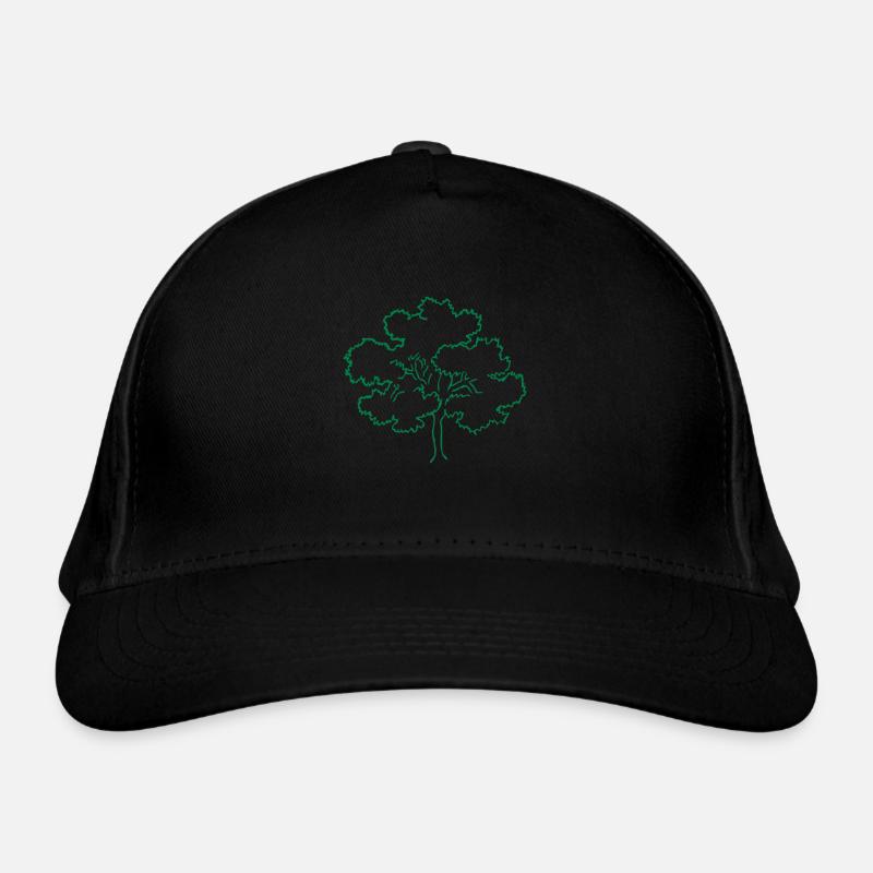 Baum Wald Natur Bio-Baseballkappe