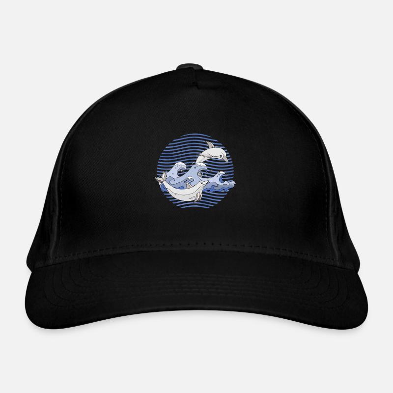 Dolphins Organic Baseball Cap