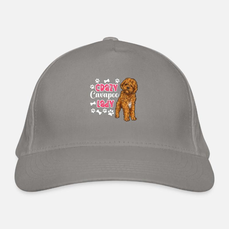 Cavapoo Cavoodle Capoodle Hund Bio-Baseballkappe