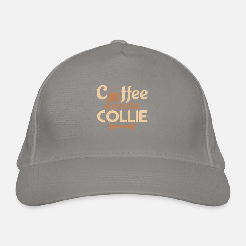 Amoureux des animaux de compagnie Coffe et Collie Casquette classique bio