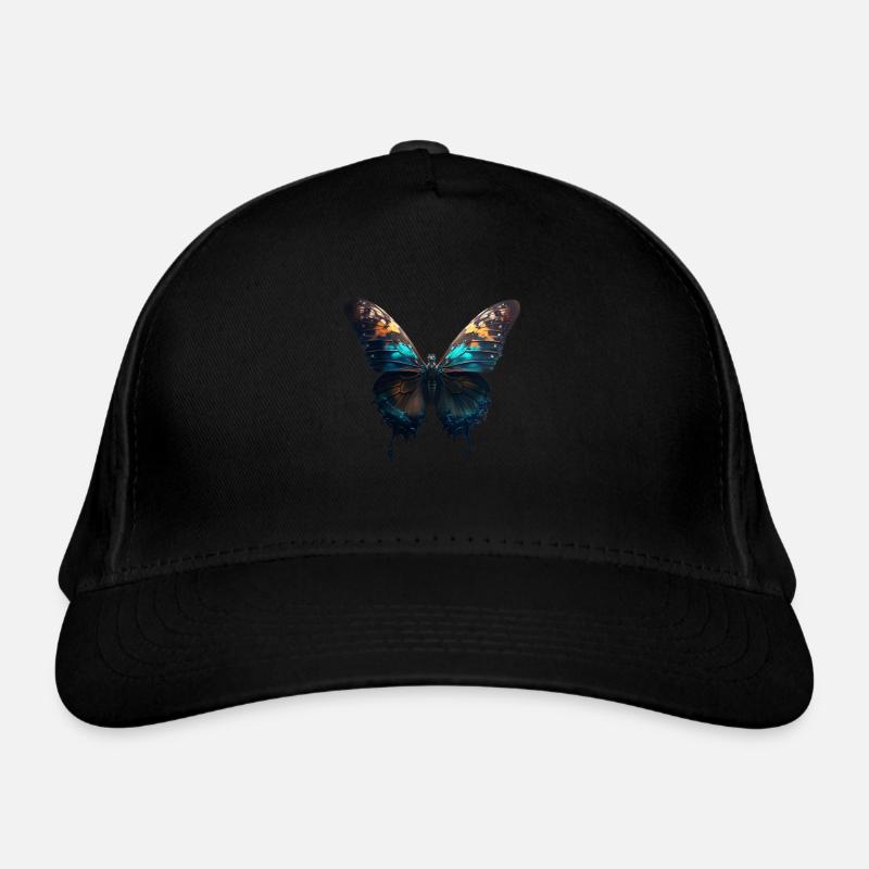 Papillon, chenille Casquette classique bio