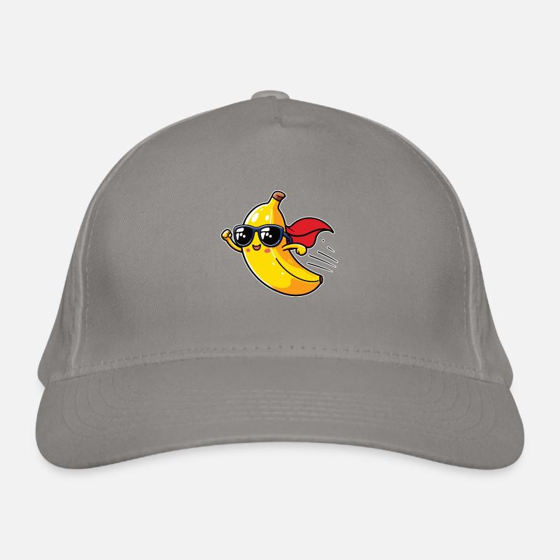 Super-héros banane Casquette classique bio