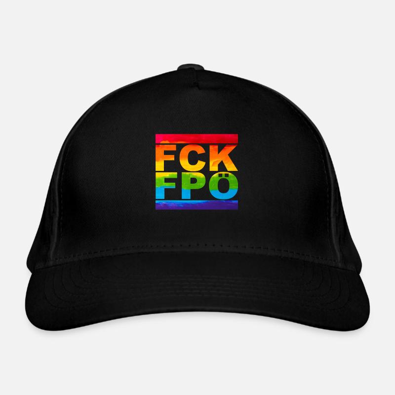 FCK FPÖ - LGBTQ - Setting an example against the right Organic Baseball Cap