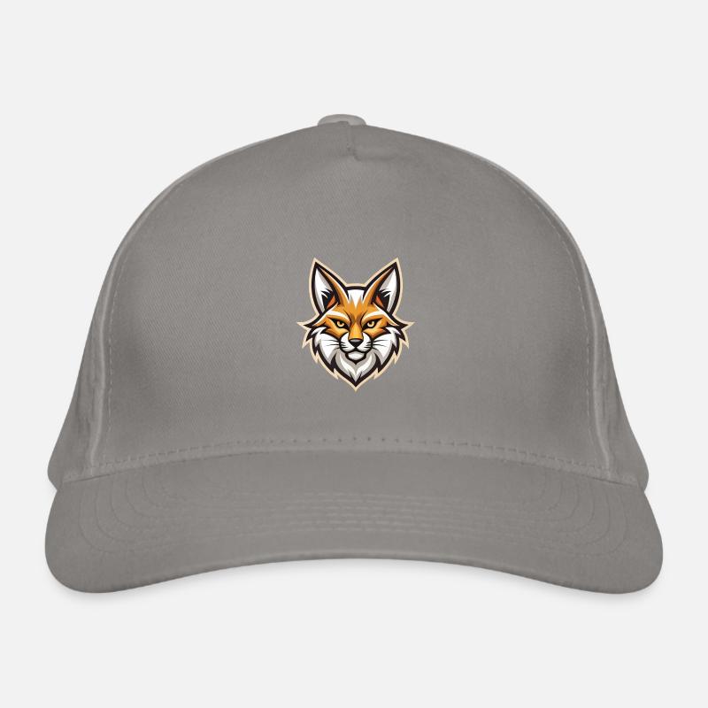 Cool Cartoon Cat Organic Baseball Cap