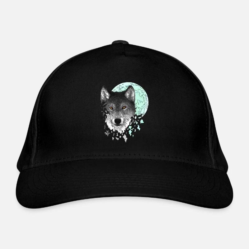 Wolf Bio-Baseballkappe