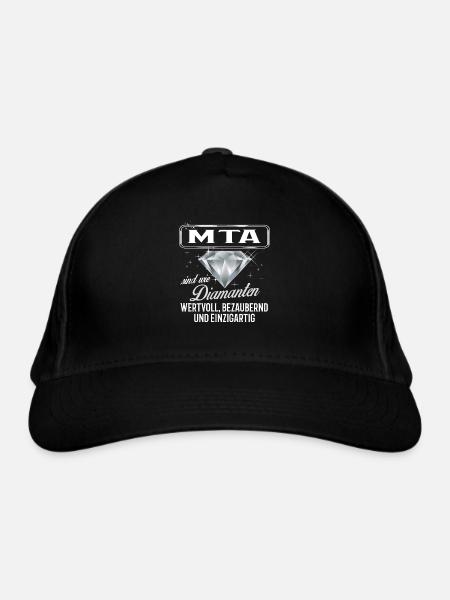 MTA - DM - Bio-Baseballkappe - Schwarz