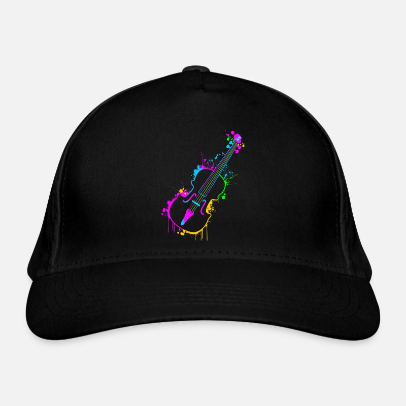Violin Organic Baseball Cap