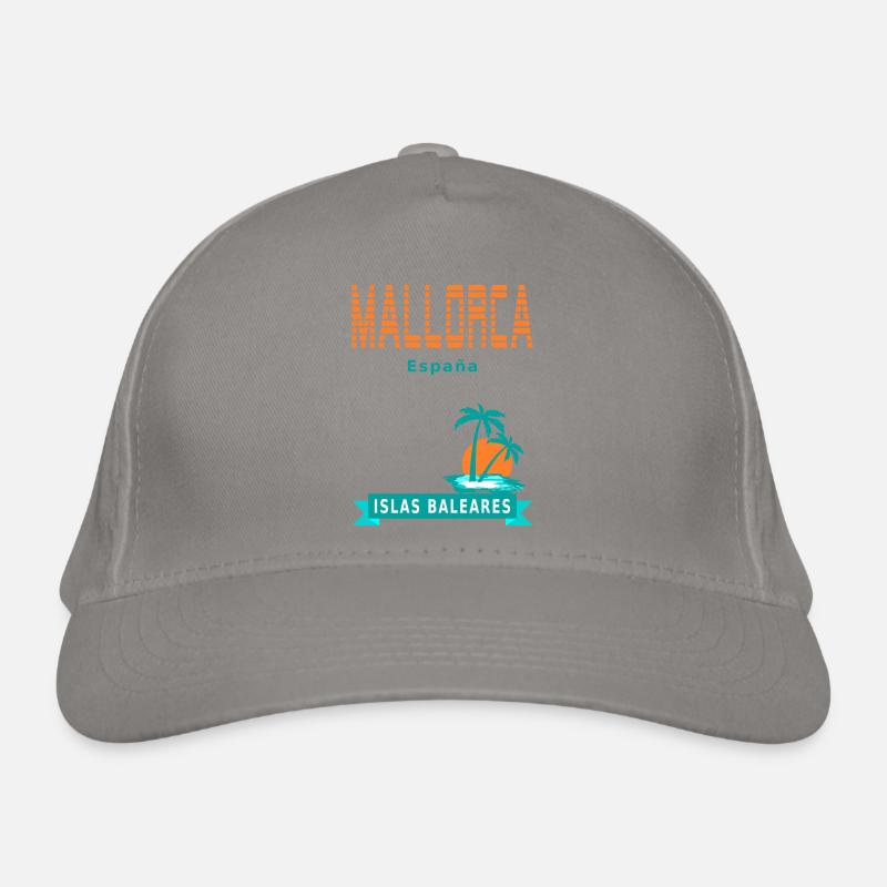 Mallorca - Spanien Bio-Baseballkappe