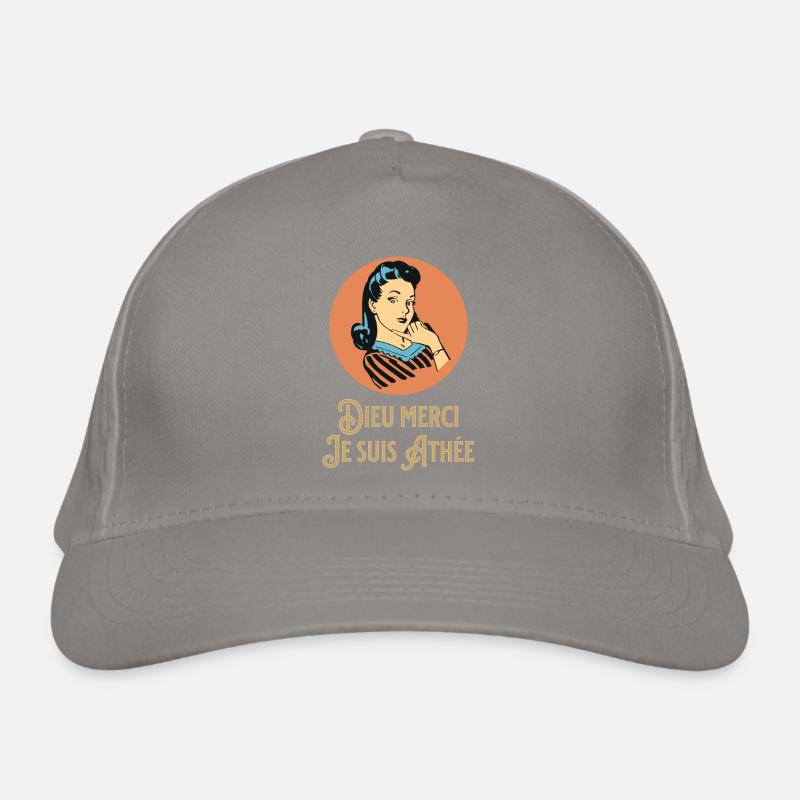 Dieu Merci - Je suis Athée Casquette classique bio