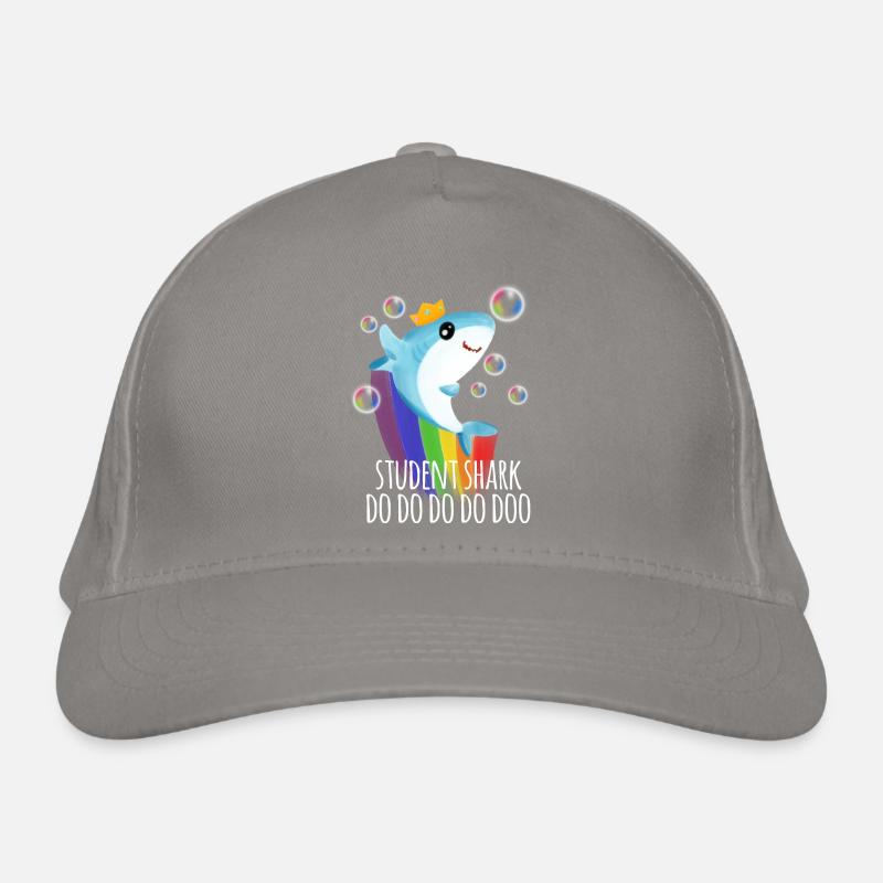 Student Shark Do Do Do Do Doo Organic Baseball Cap