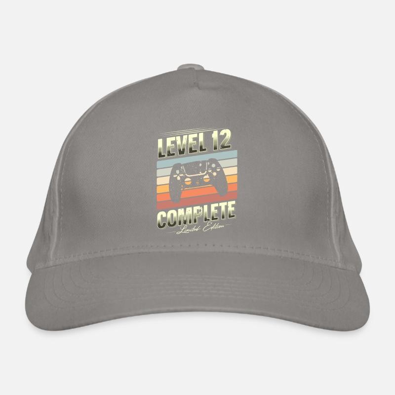 12th Birthday Level 12 Complete Limited Edition Organic Baseball Cap