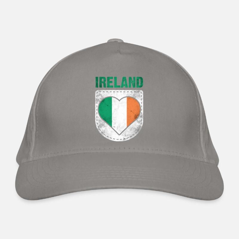Irlande Drapeau Irlandais Casquette classique bio
