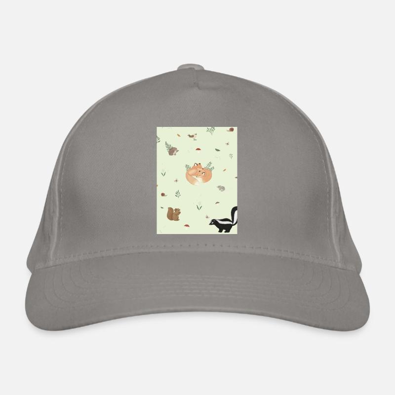 Animaux forêt Casquette classique bio