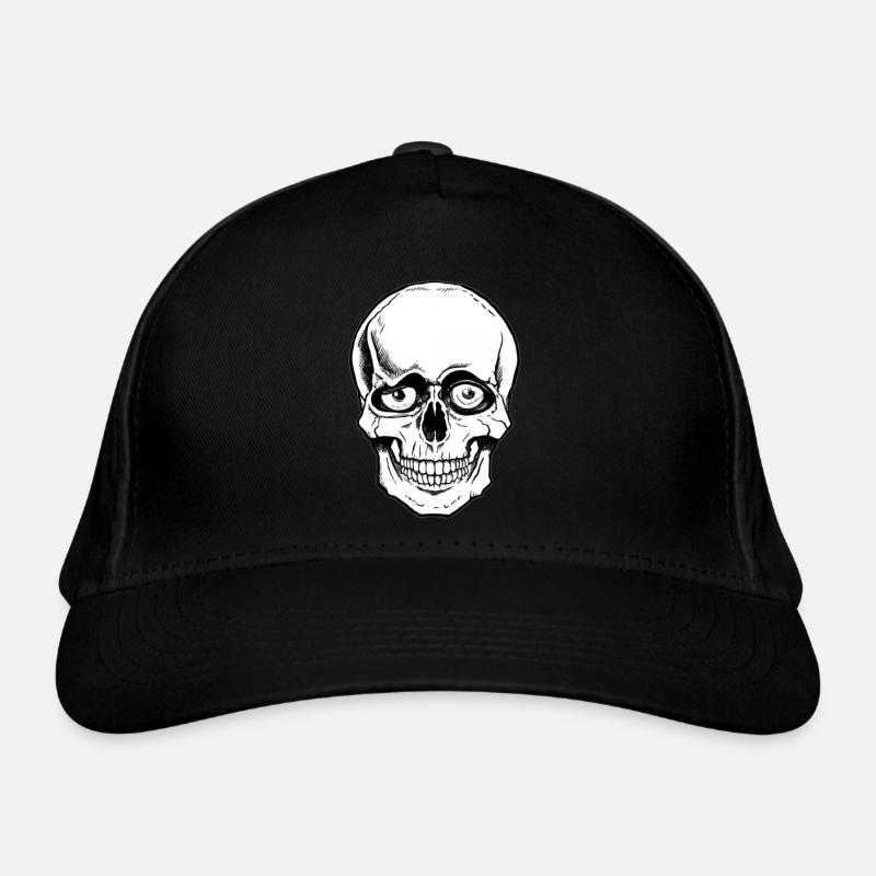 Crazy Skull Bio-Baseballkappe