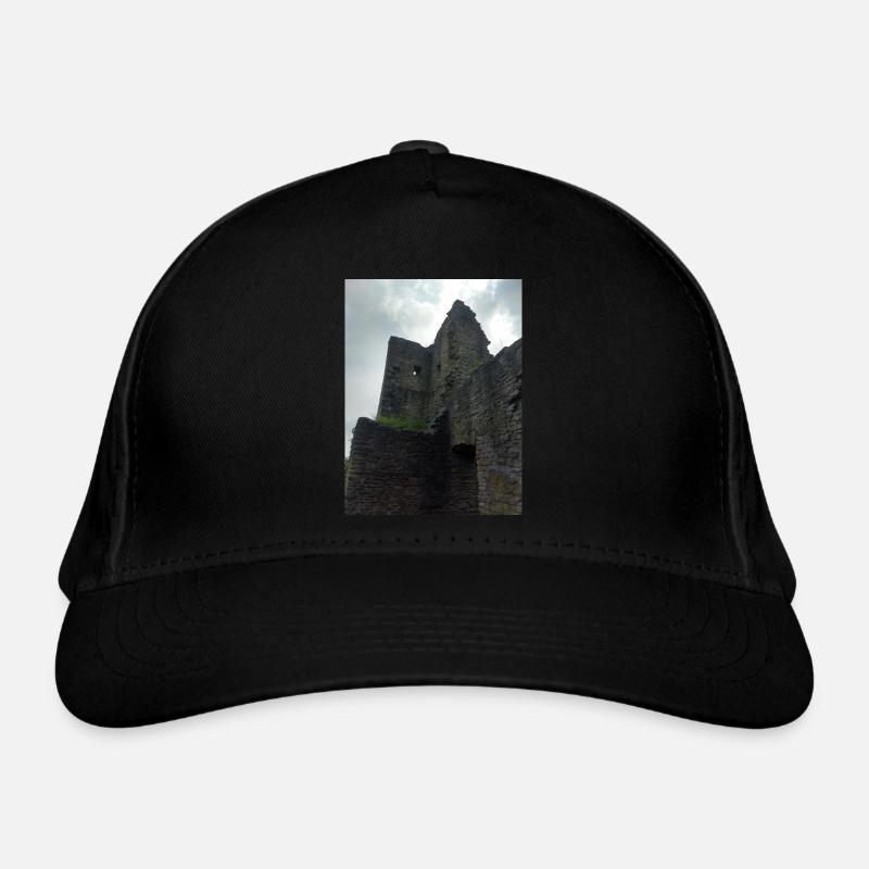 Castle ruin Organic Baseball Cap