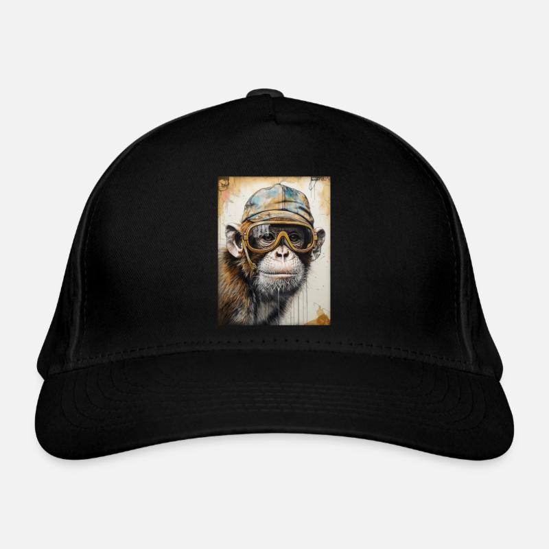 Tierischer Stil Bio-Baseballkappe