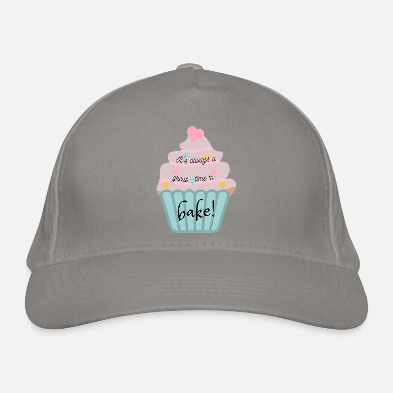It's always a great time to bake! Bio-Baseballkappe