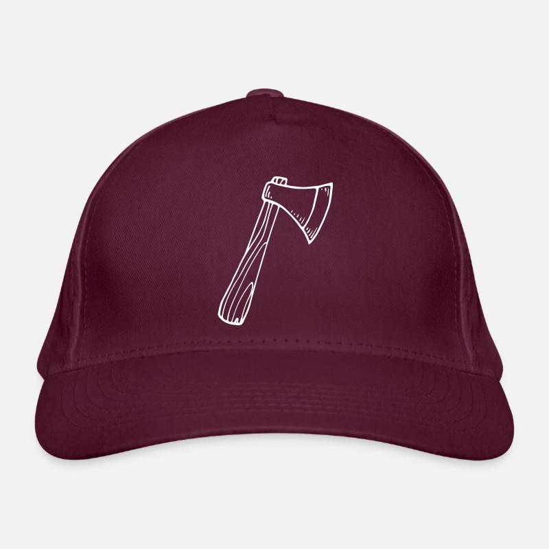 Axe Woodworking Chopping Organic Baseball Cap