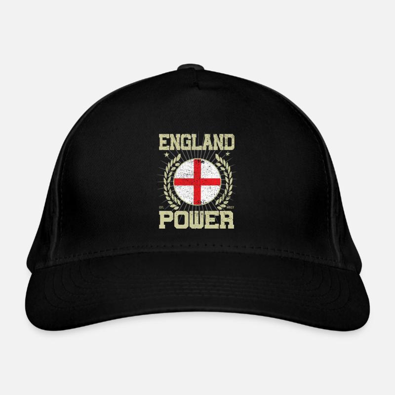 Cooles England Design Bio-Baseballkappe