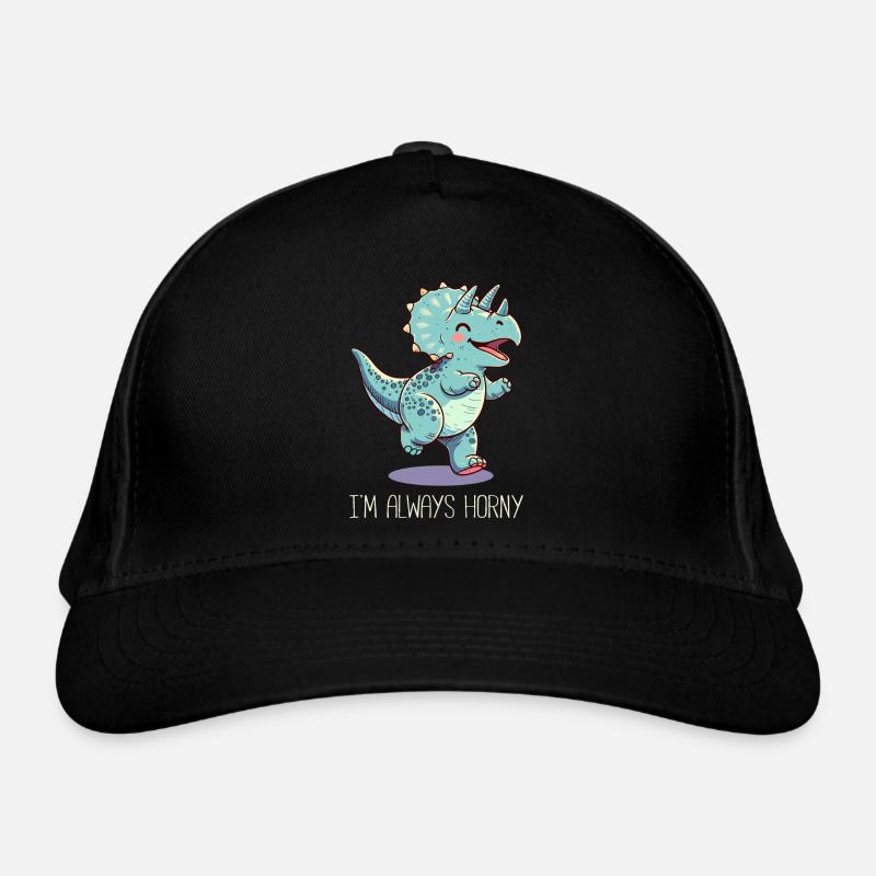 Triceratops Horn Bio-Baseballkappe