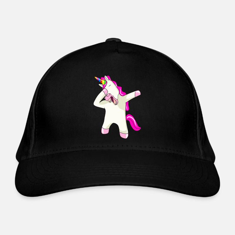 Einhorn Dab Dabbing Unicorn Bio-Baseballkappe
