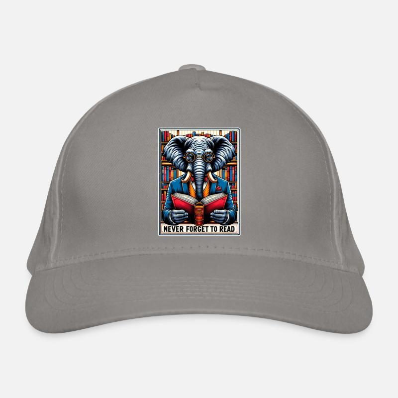 Do not Forget to Read Organic Baseball Cap