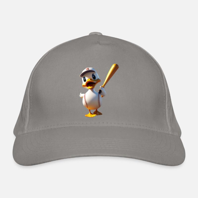 Baseball Duck Organic Baseball Cap