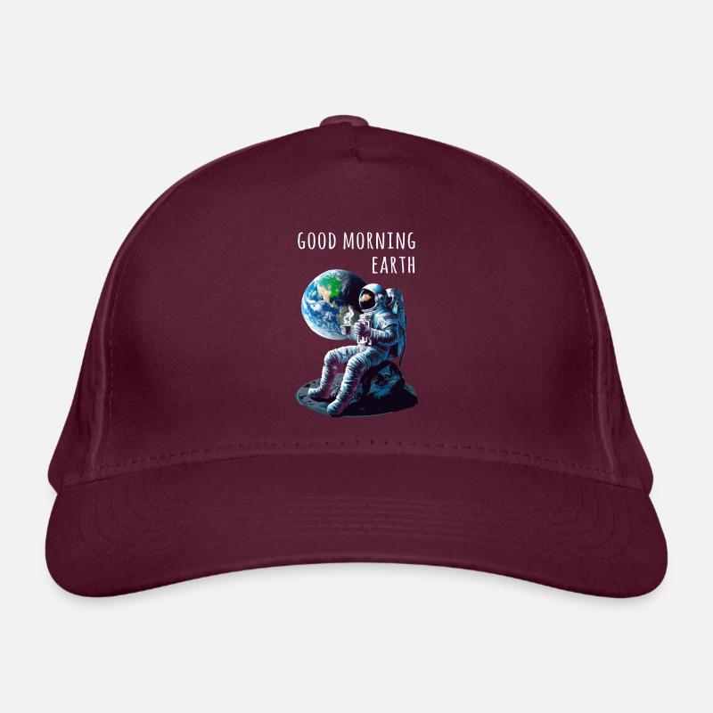 Guten Morgen Erde Astronaut Bio-Baseballkappe